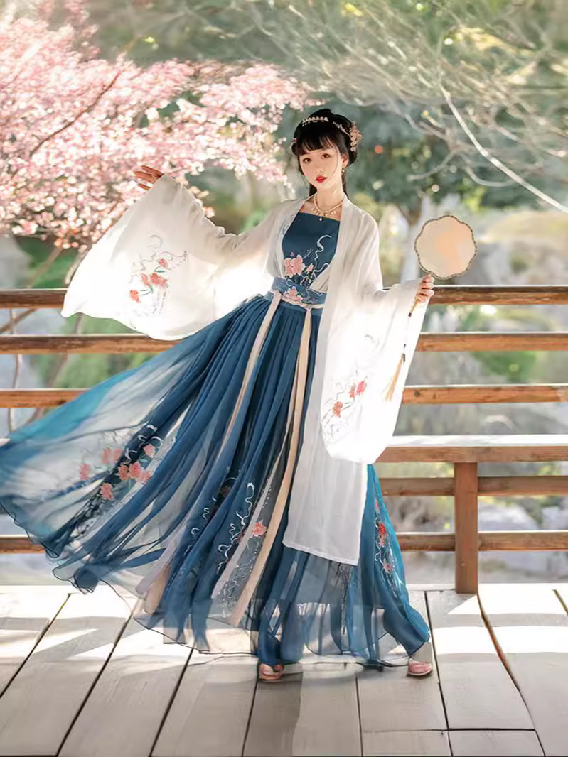 Hanfu female Chinese style students Qi w